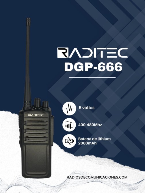 Radio de Comunicación - Raditec -DGP-666